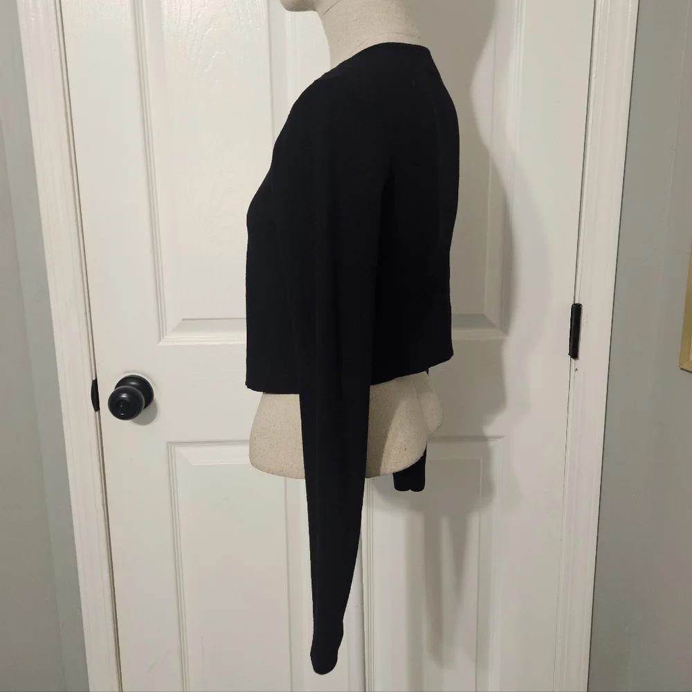 Sunday Best Black Button-Up Cardigan - Picture 3 of 7